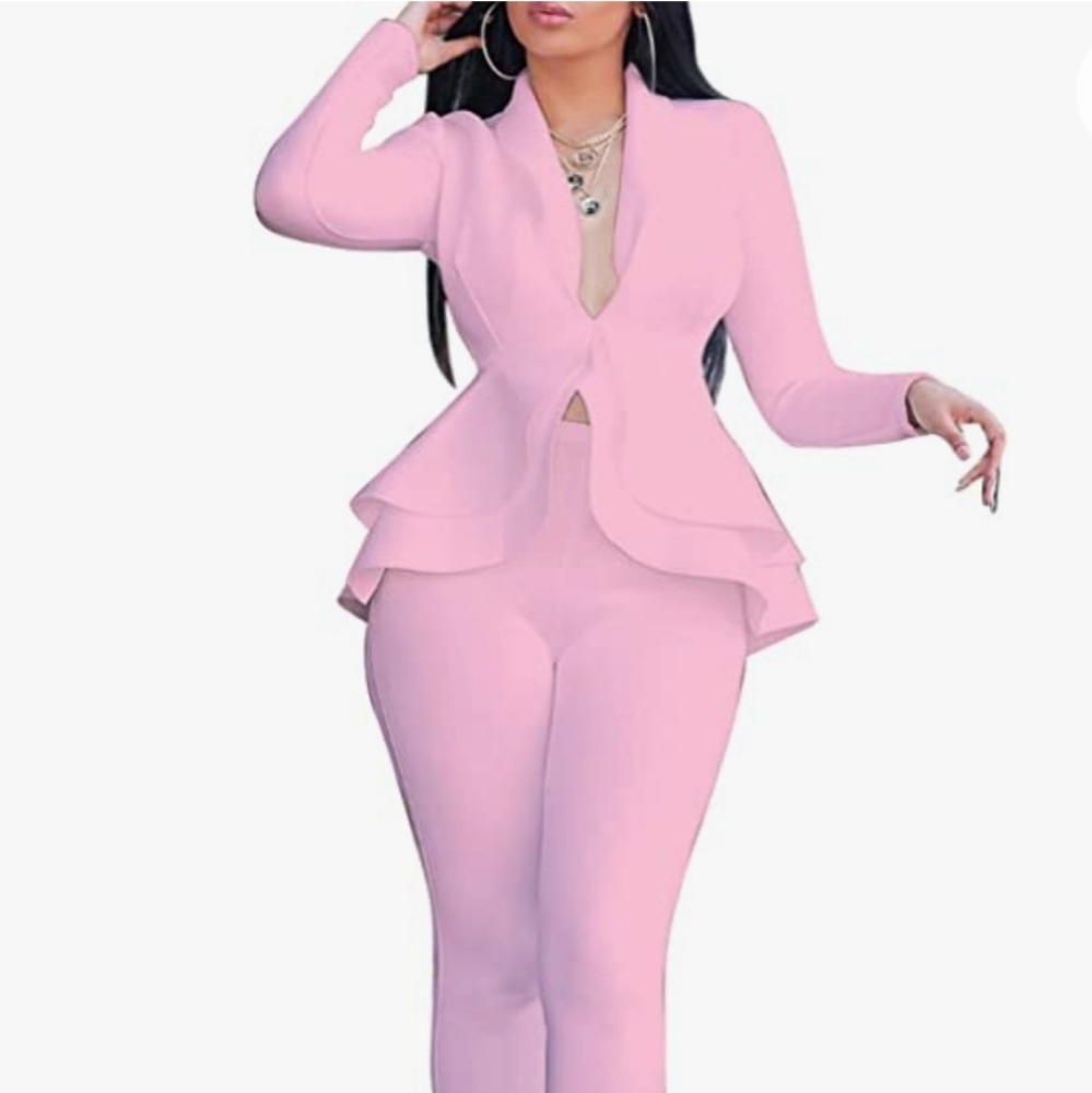 2 piece Pink Suit